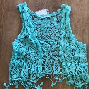 Maurices Crochet Vest
